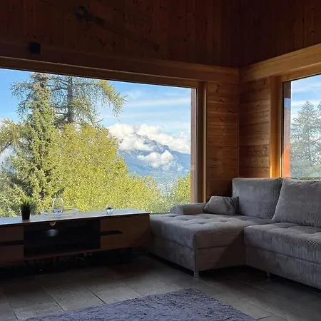 In Out For 10 People With Breathtaking View Nendaz