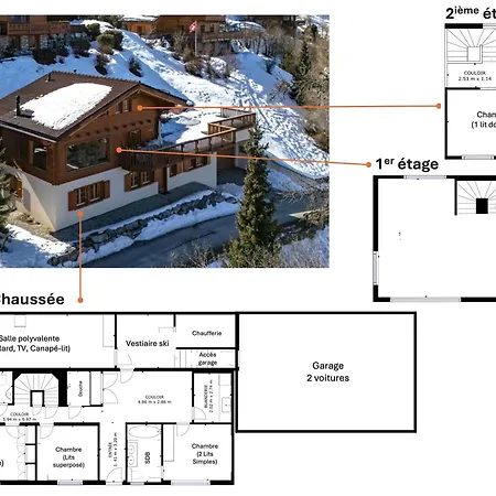 In Out For 10 People With Breathtaking View Chalet Nendaz