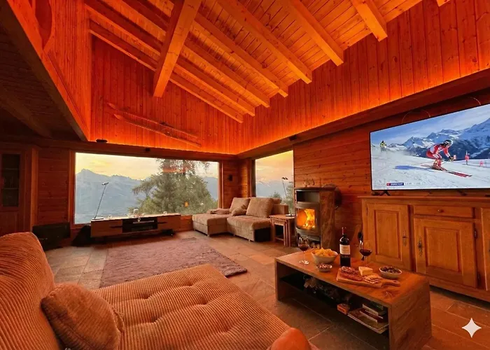 木屋 In Out For 10 People With Breathtaking View