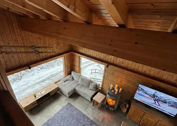 木屋 In Out For 10 People With Breathtaking View